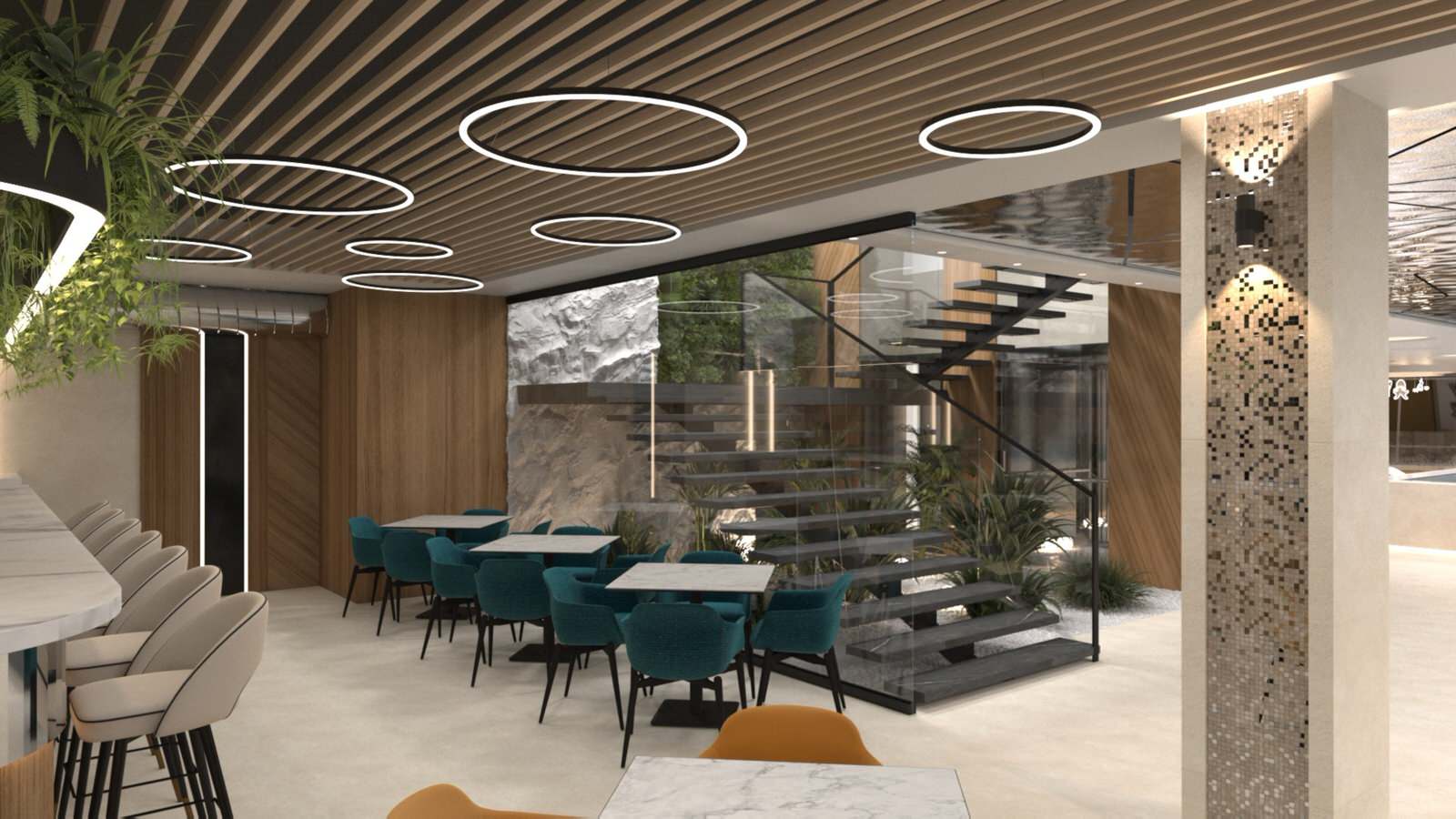 Термы "Лето". Закрытый бассейн.