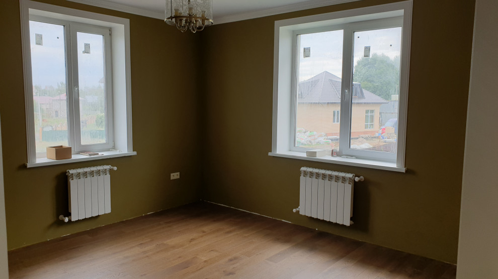 Отделка загородного дома Петродворец