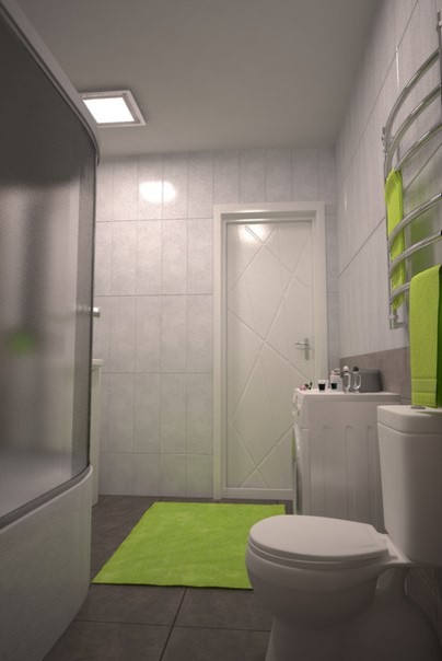 Квартира для молодой девушки 44 м2