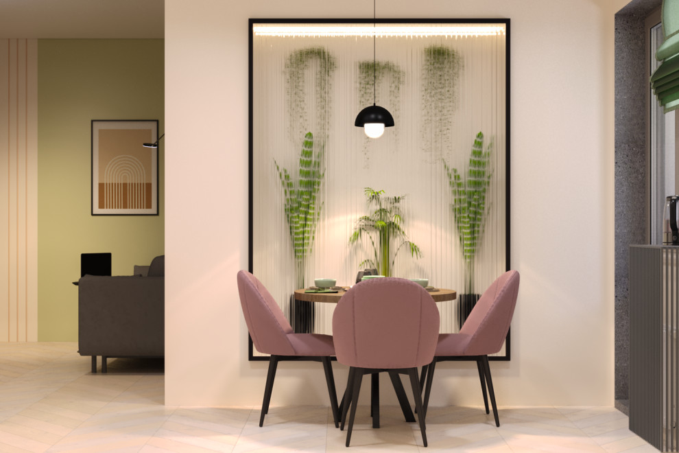 Проект однокомнатной квартиры ЖК Славянка, Краснодар