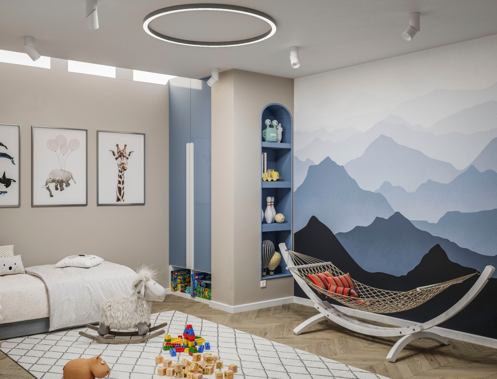 Дизайн интерьера для мальчика