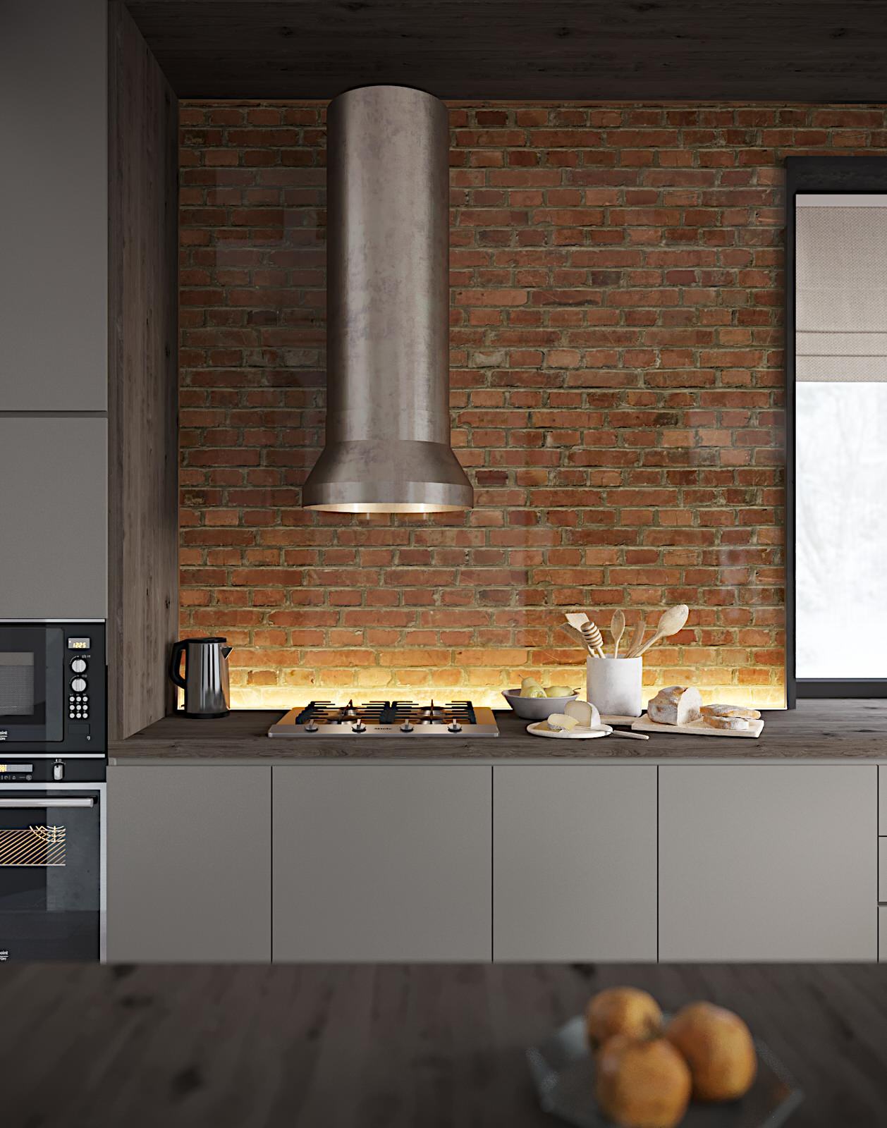 Дом в соснах