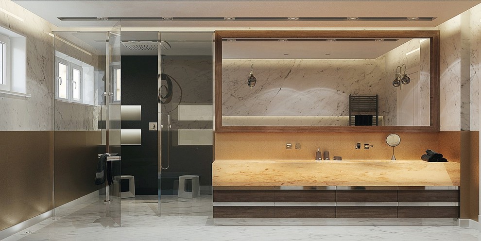 Интерьер ванной комнаты