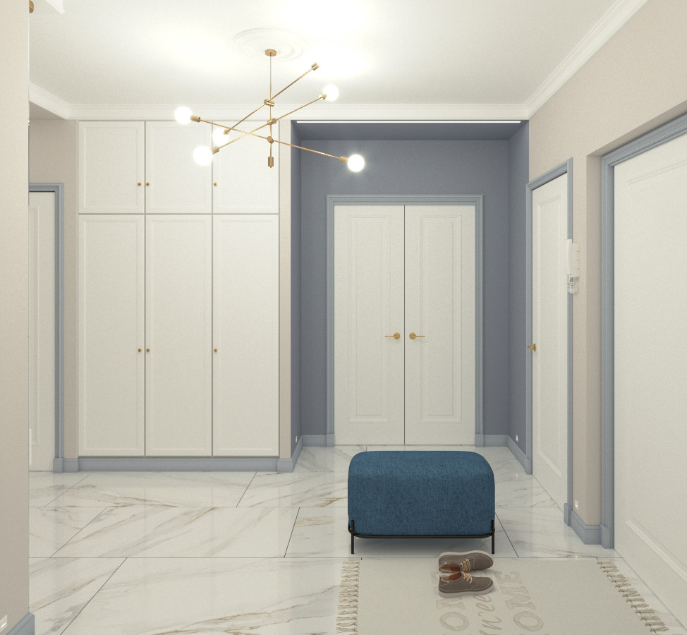 Квартира в стиле неоклассика