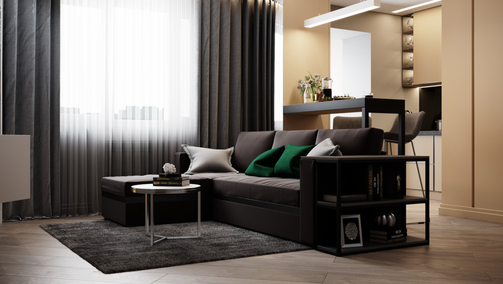 Дизайн квартиры 66,5кв.м. в современном стиле