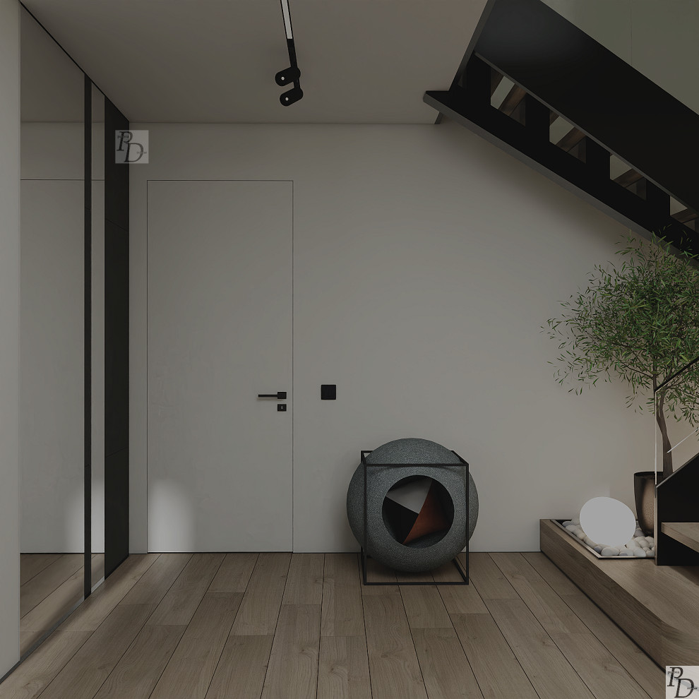 Обложка проекта: ◾️Лестница в проекте #panova_interior