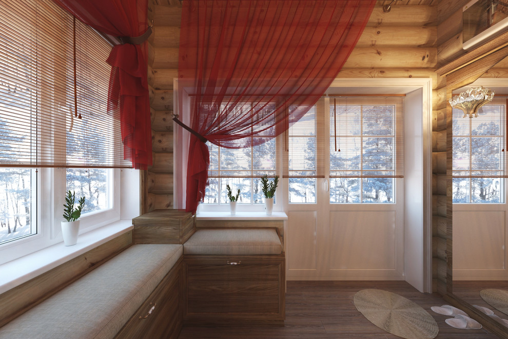 Гостевой дом с сауной для молодой пары, 41 кв.м.