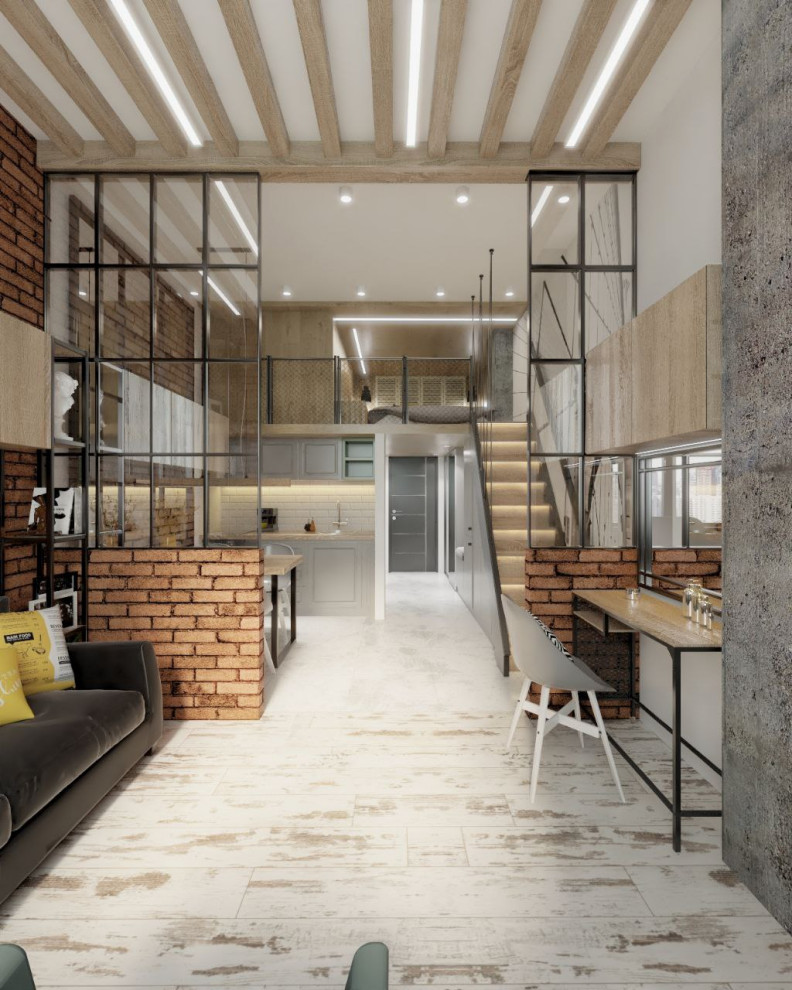 Двухъярусный лофт