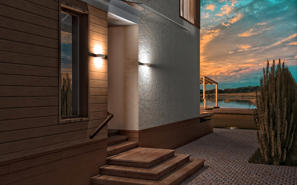 Дом в Самарской области на берегу реки