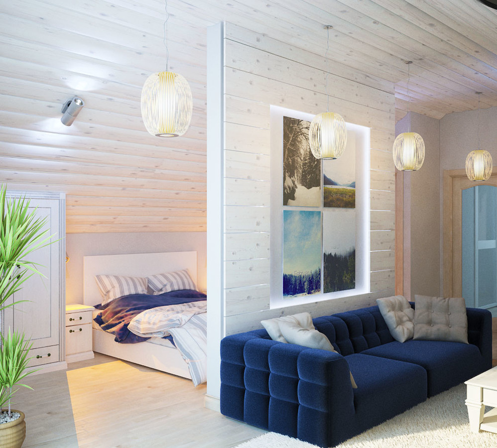 Обложка проекта: Мансарда в доме, детская