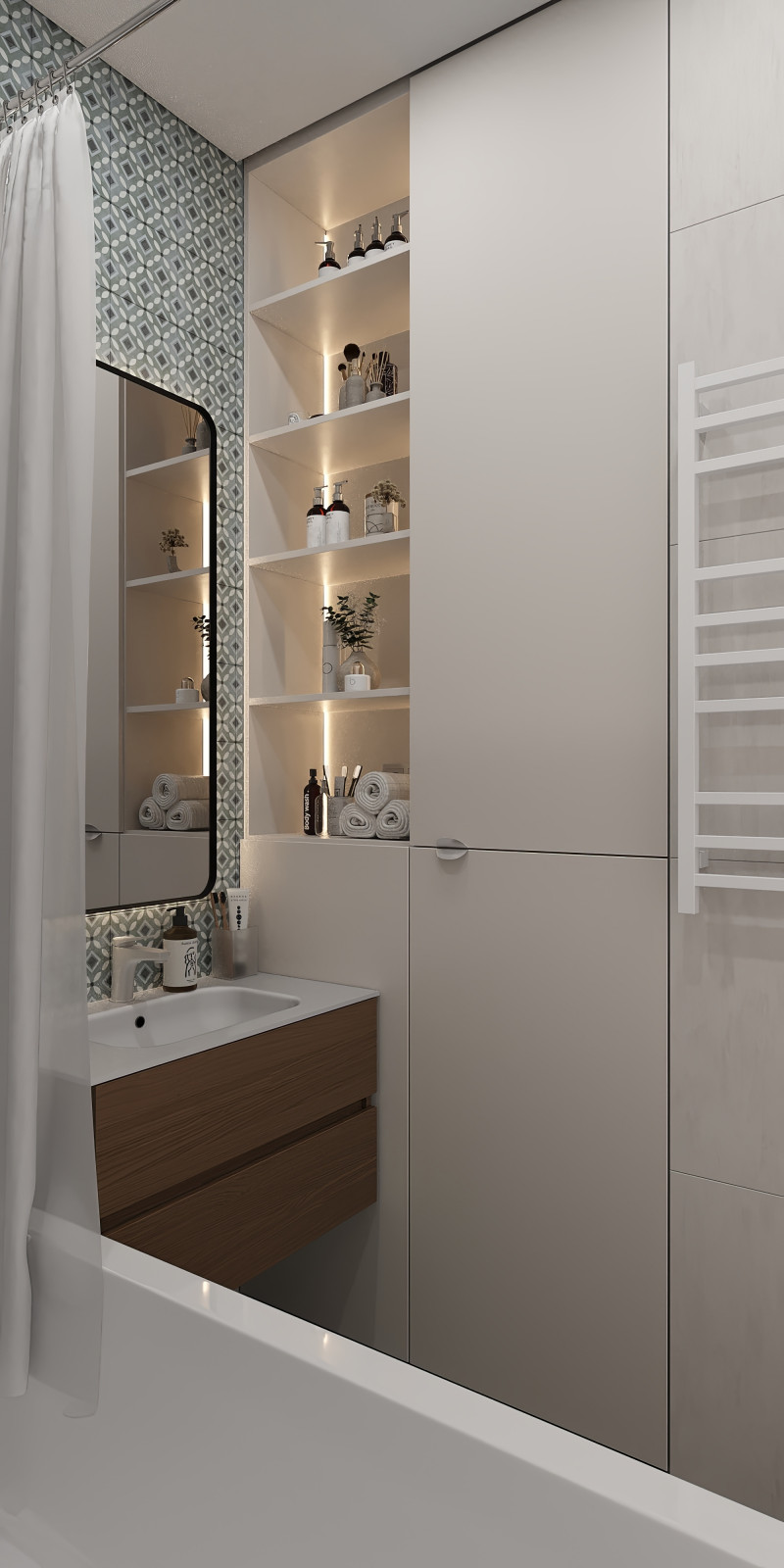 Яркая и свежая квартира в Москве