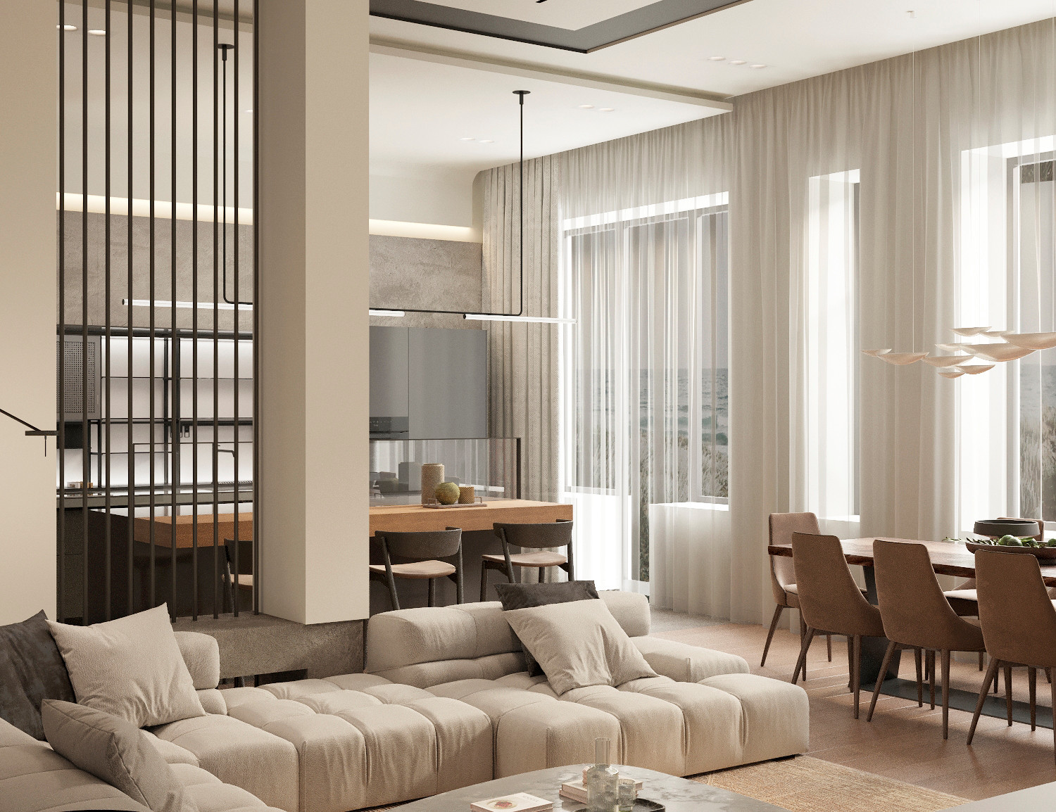 Дизайн-проект Таунхауса 250м2 в г. Владивостоке