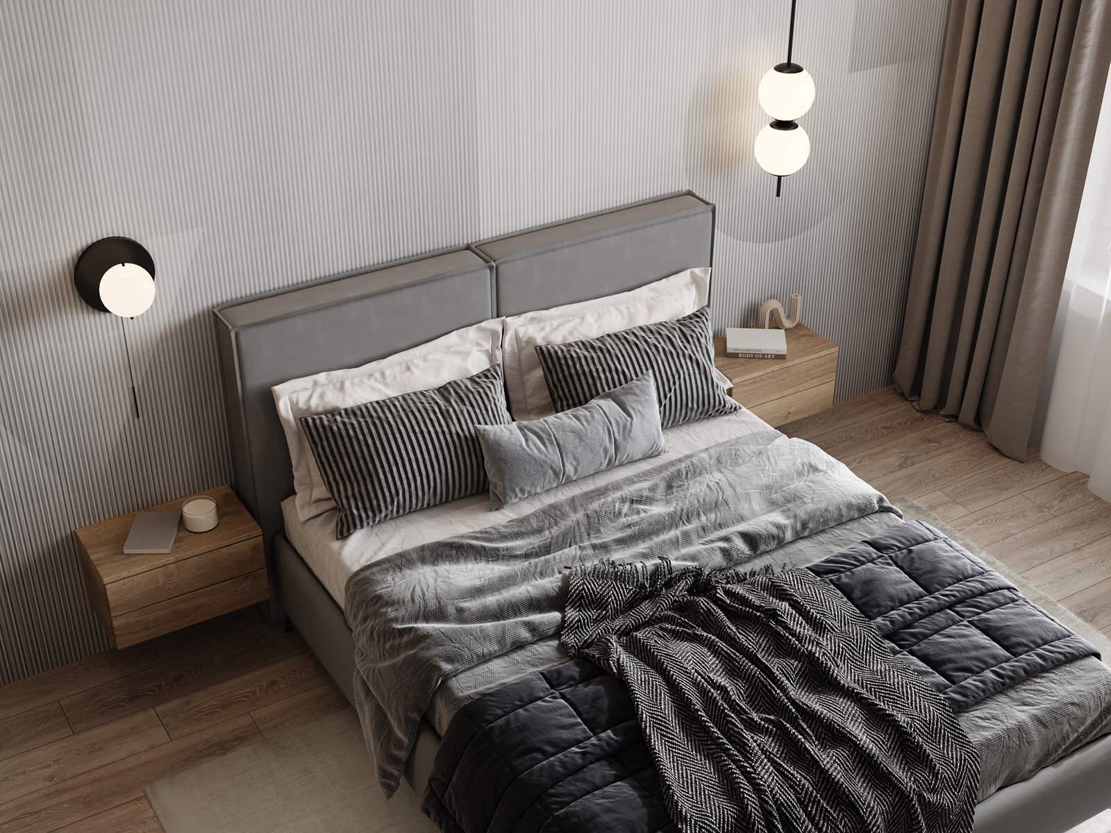 Проект 2х уровневой квартиры