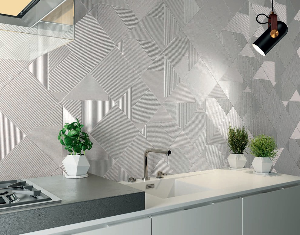 Обложка проекта: Геометричная плитка для кухонного фартука