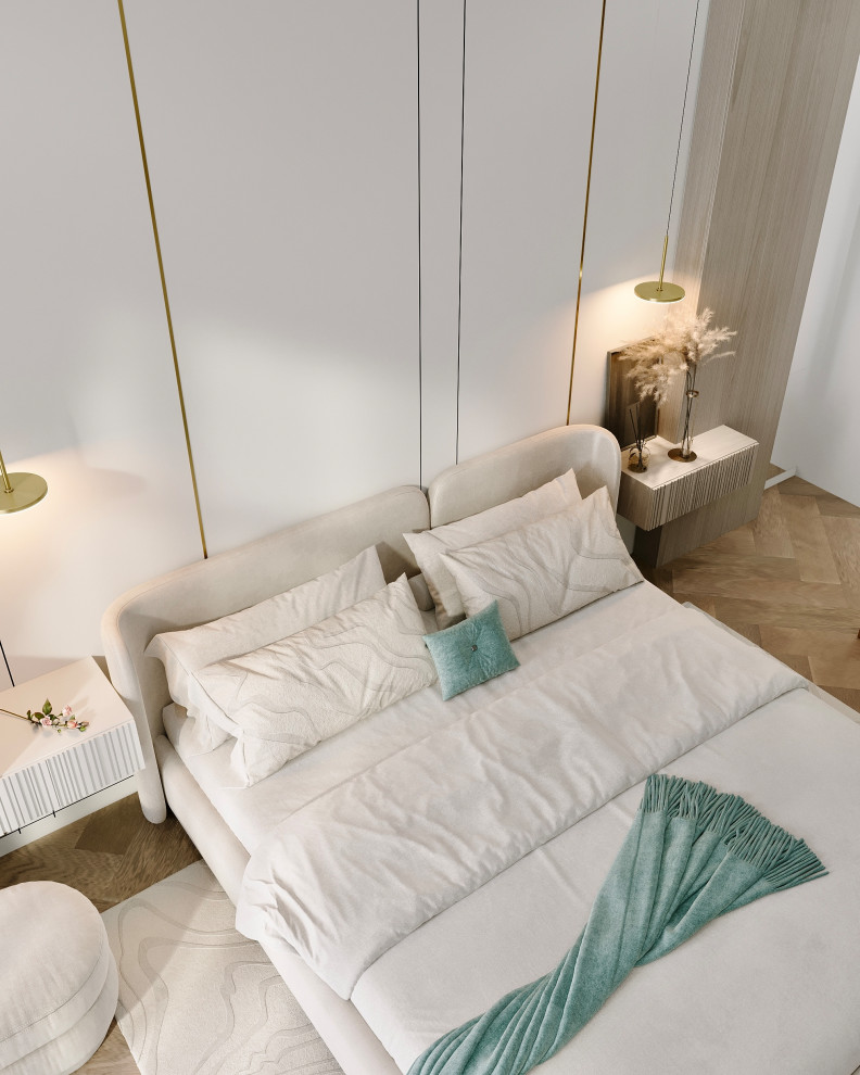 Обложка проекта: ЖК Михайловский Спальня