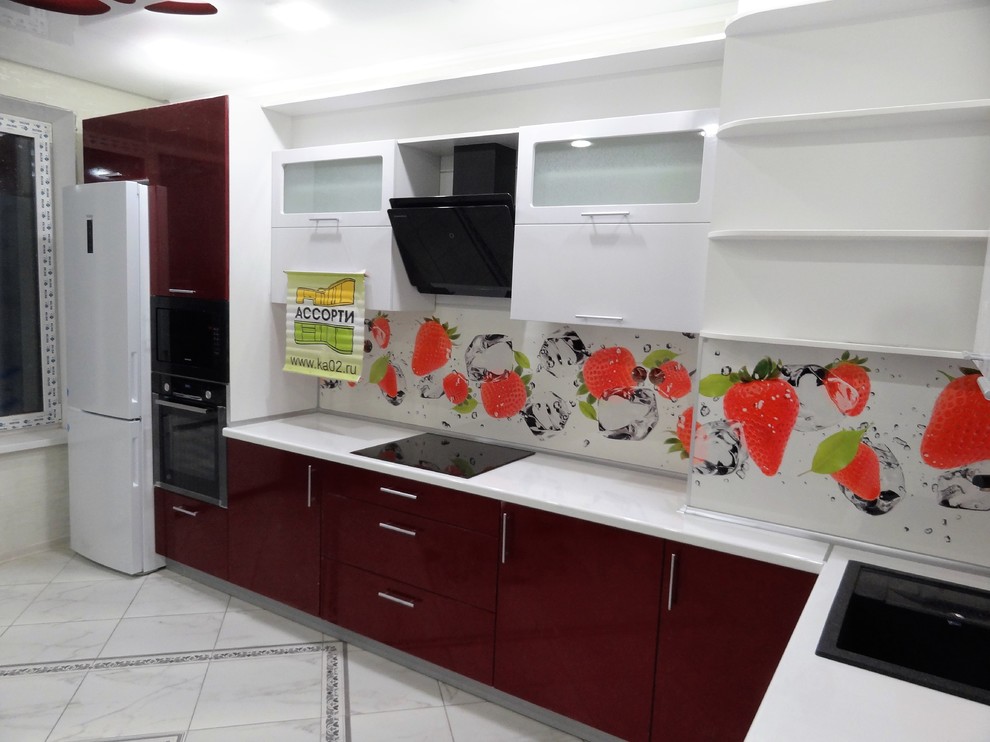 Обложка проекта: Кухня на заказ в Уфе на Энтузиастов 16