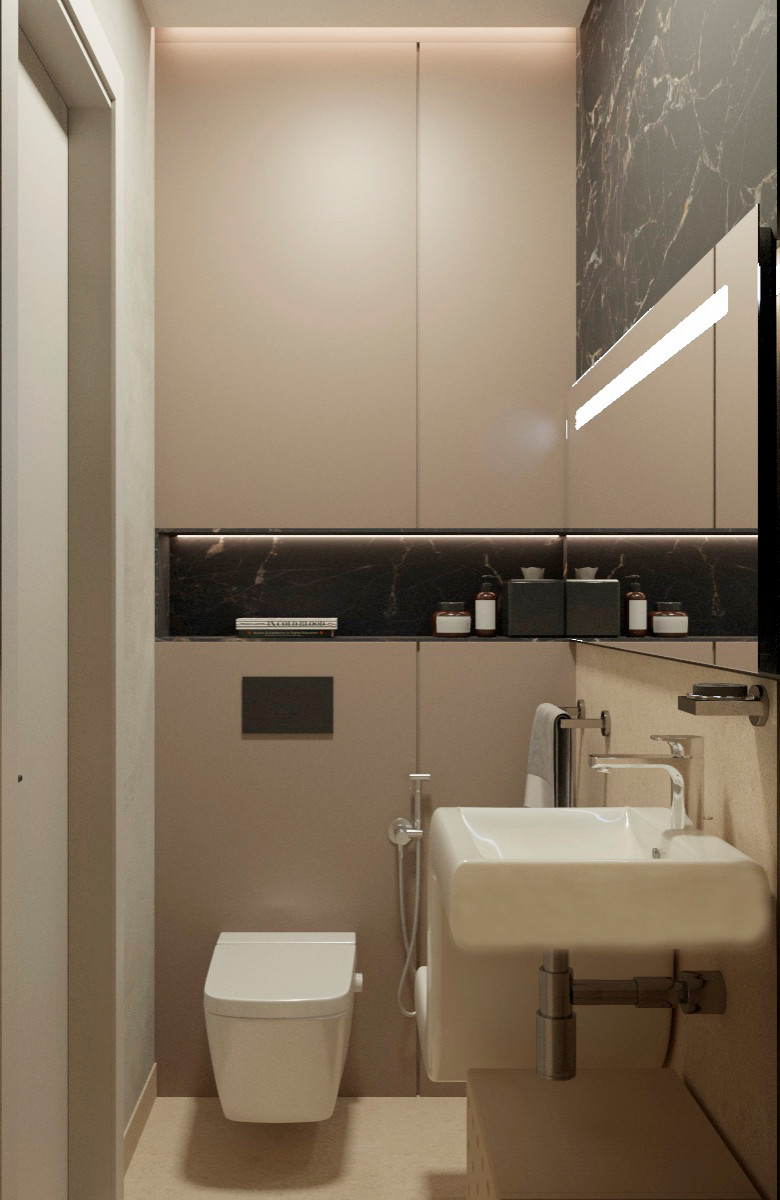 Дизайн интерьера квартиры 82 м.кв.