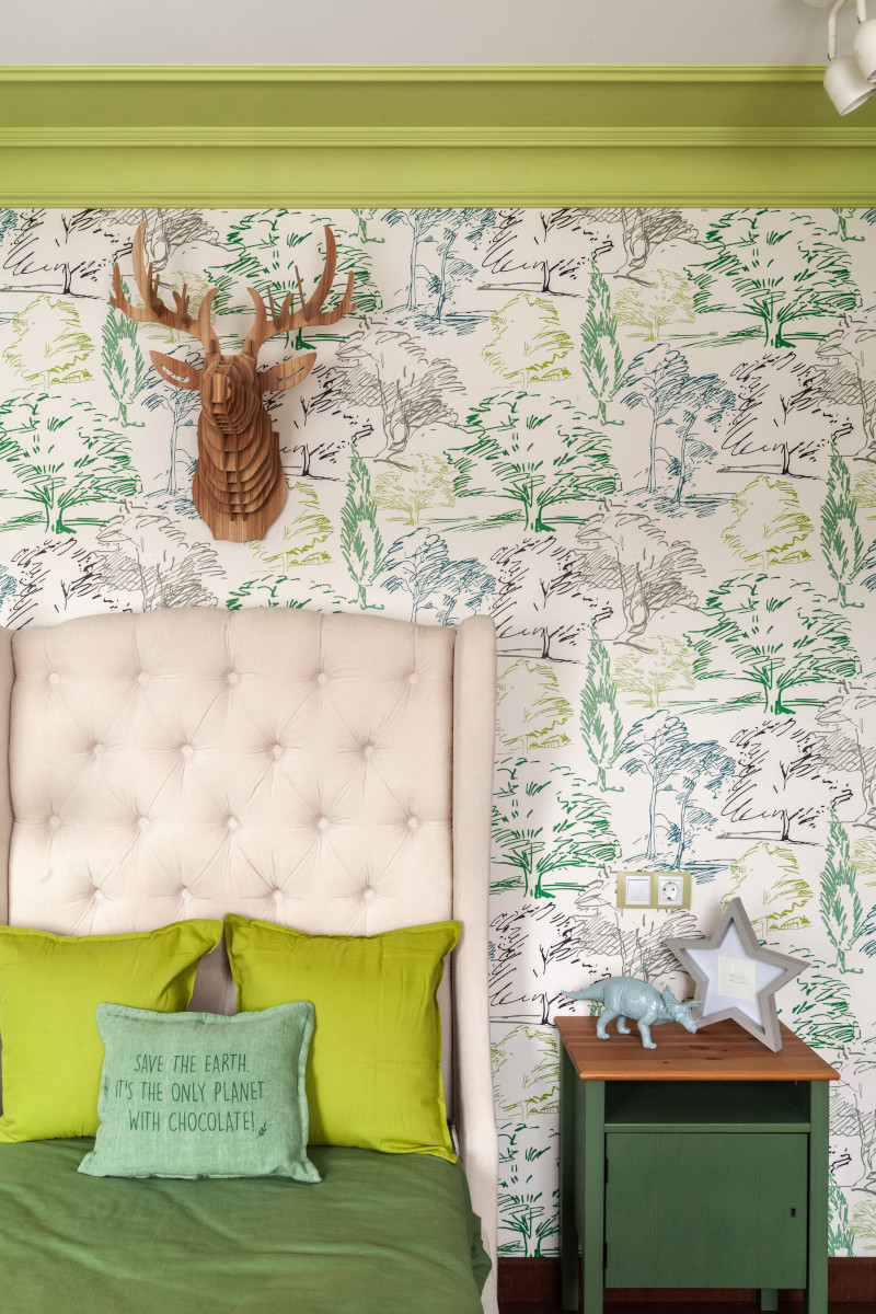 Квартира с элементами американского стиля.