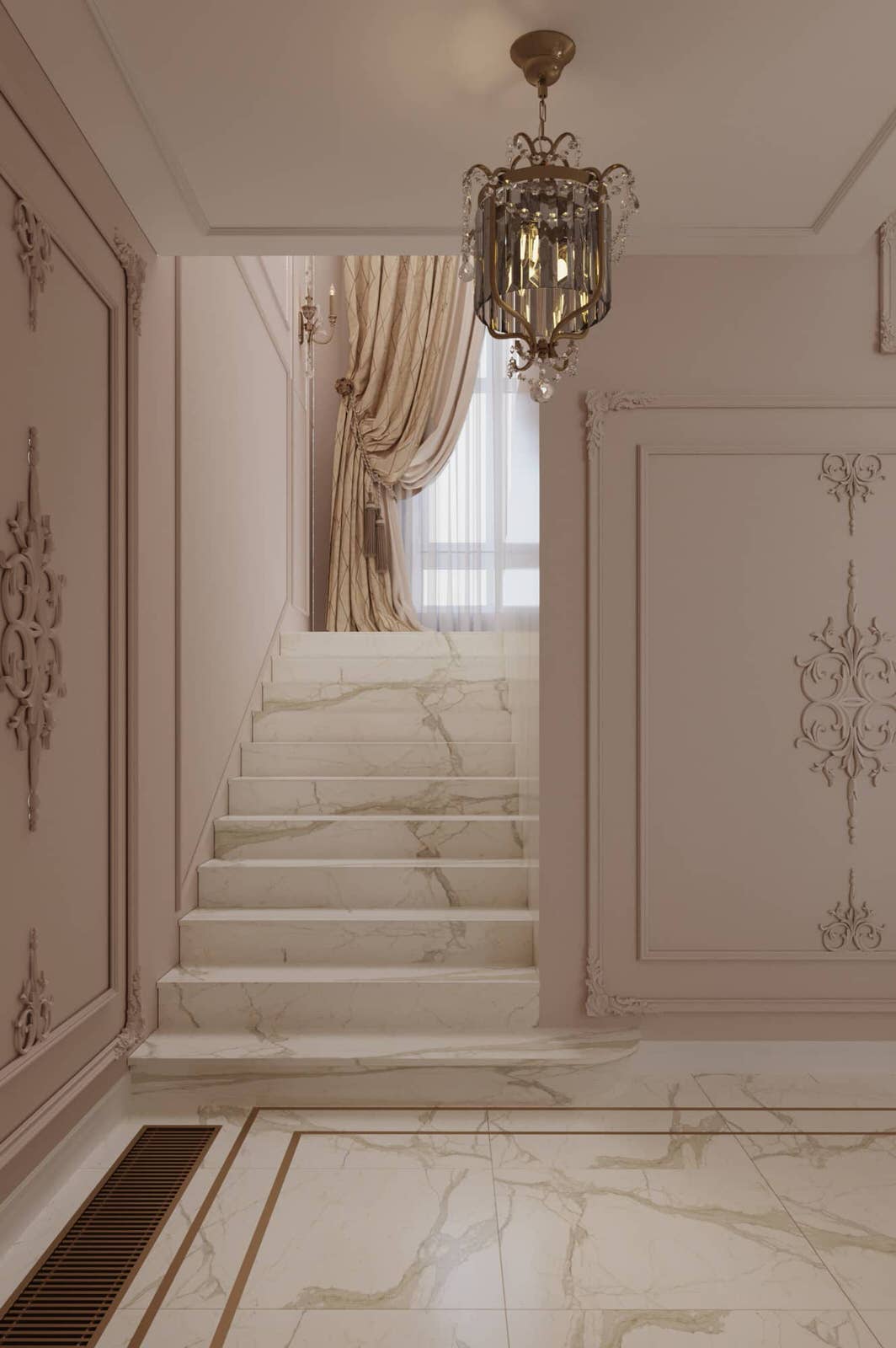 Дизайн и ремонт таунхауса в ЖК «Николинские ключи» — Роскошь вне времени