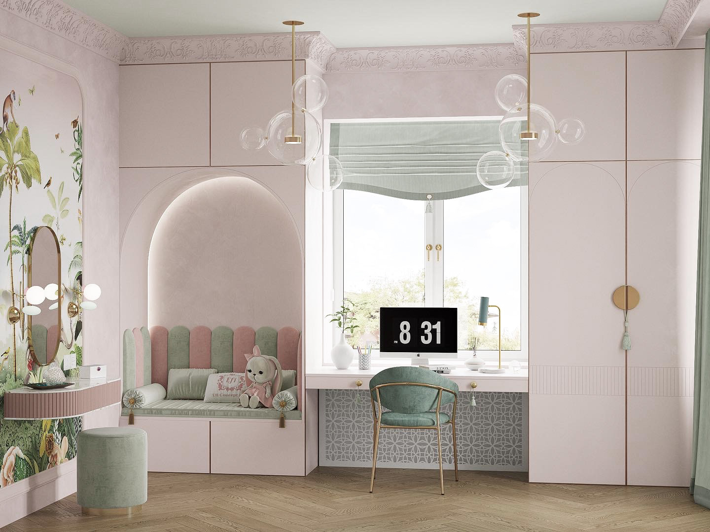 Детская в загородном доме