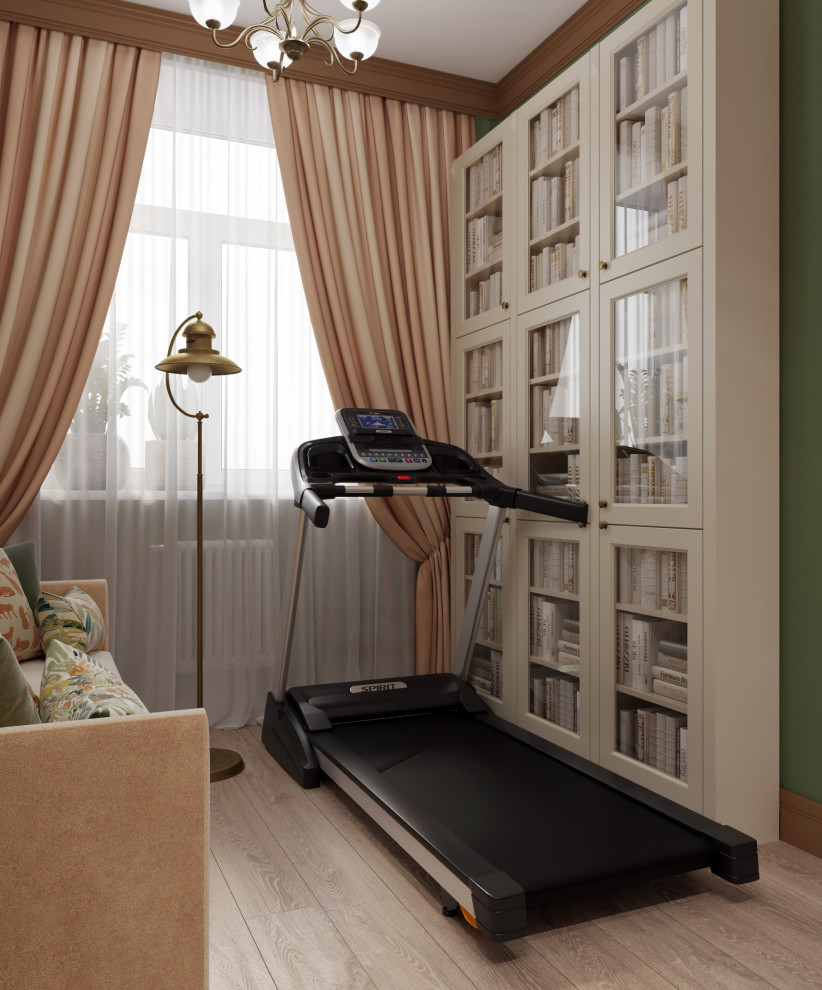 Интерьер части квартиры в Долгопрудном - "Маски" (49,65 кв.м.)