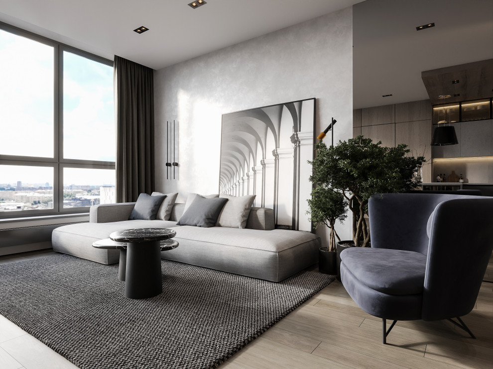 Дизайн-проект 3-комнатной квартиры 81 м2 в ЖК Onyx Deluxe