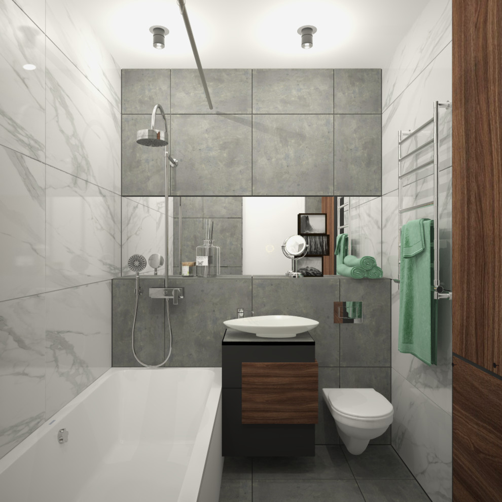 Обложка проекта: Ванная комната 2х комнатной квартиры, ЖК Стрижи