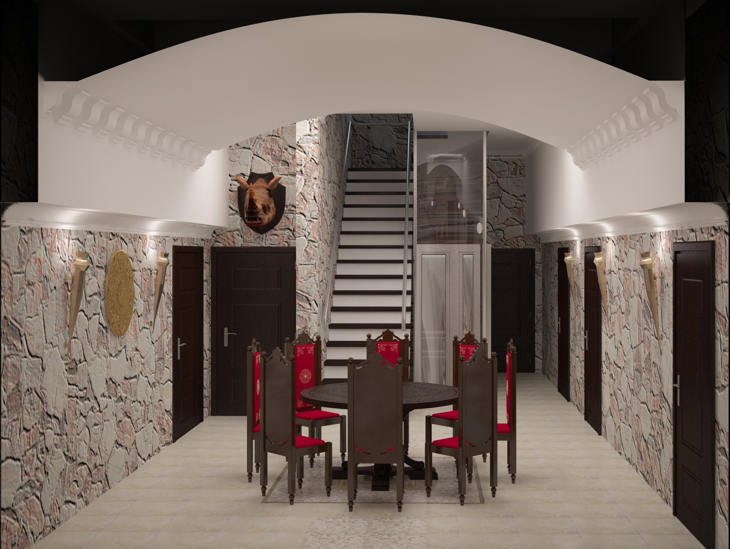 Интерьер частного дома