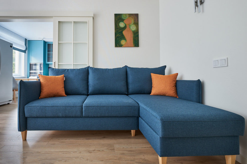 Интерьер трехкомнатной квартиры 83м2 _ ZeLBor