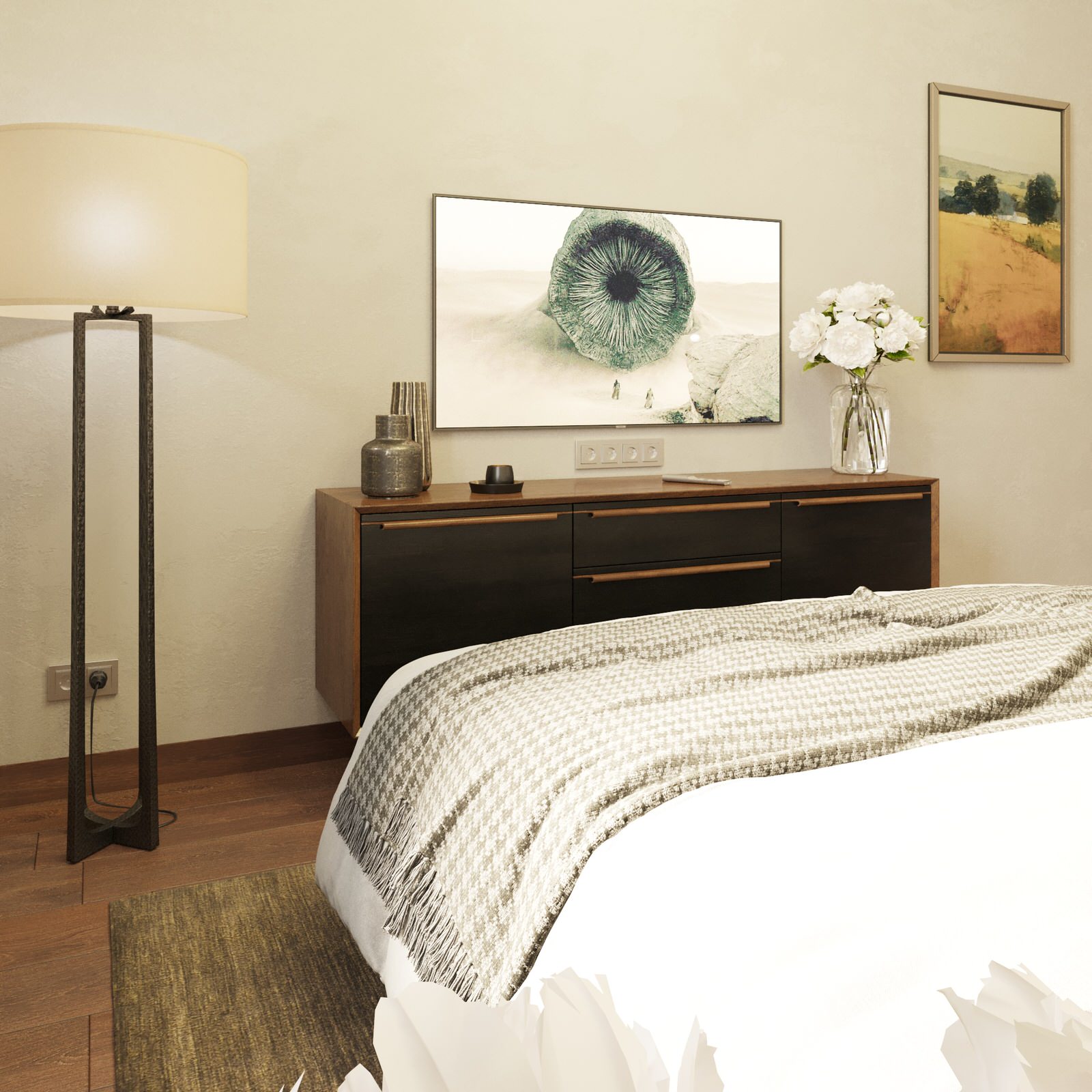 КВАРТИРА В СВЕТЛЫХ ТОНАХ