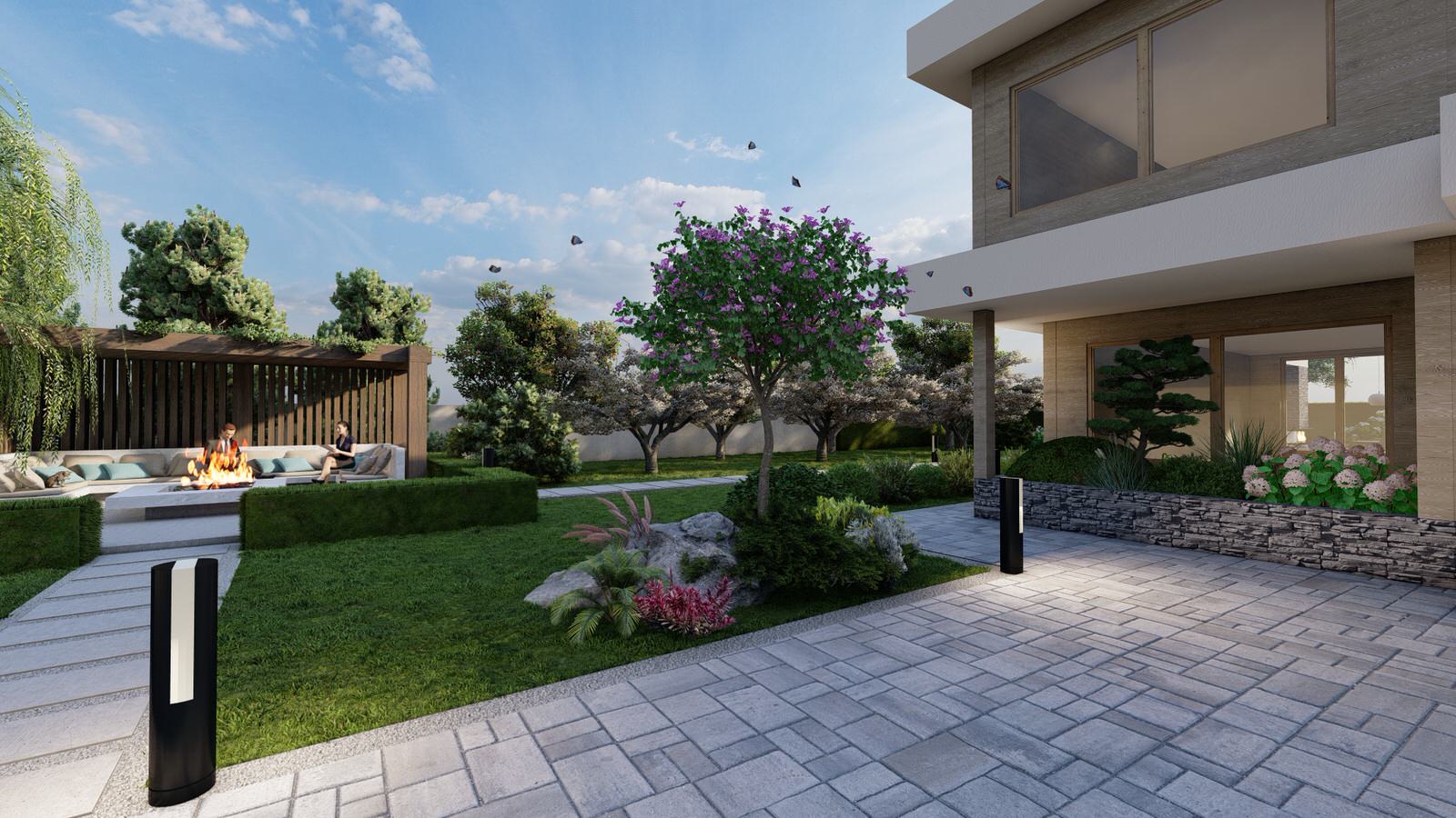 Сад "Многоликий". КП Райт Вилладж