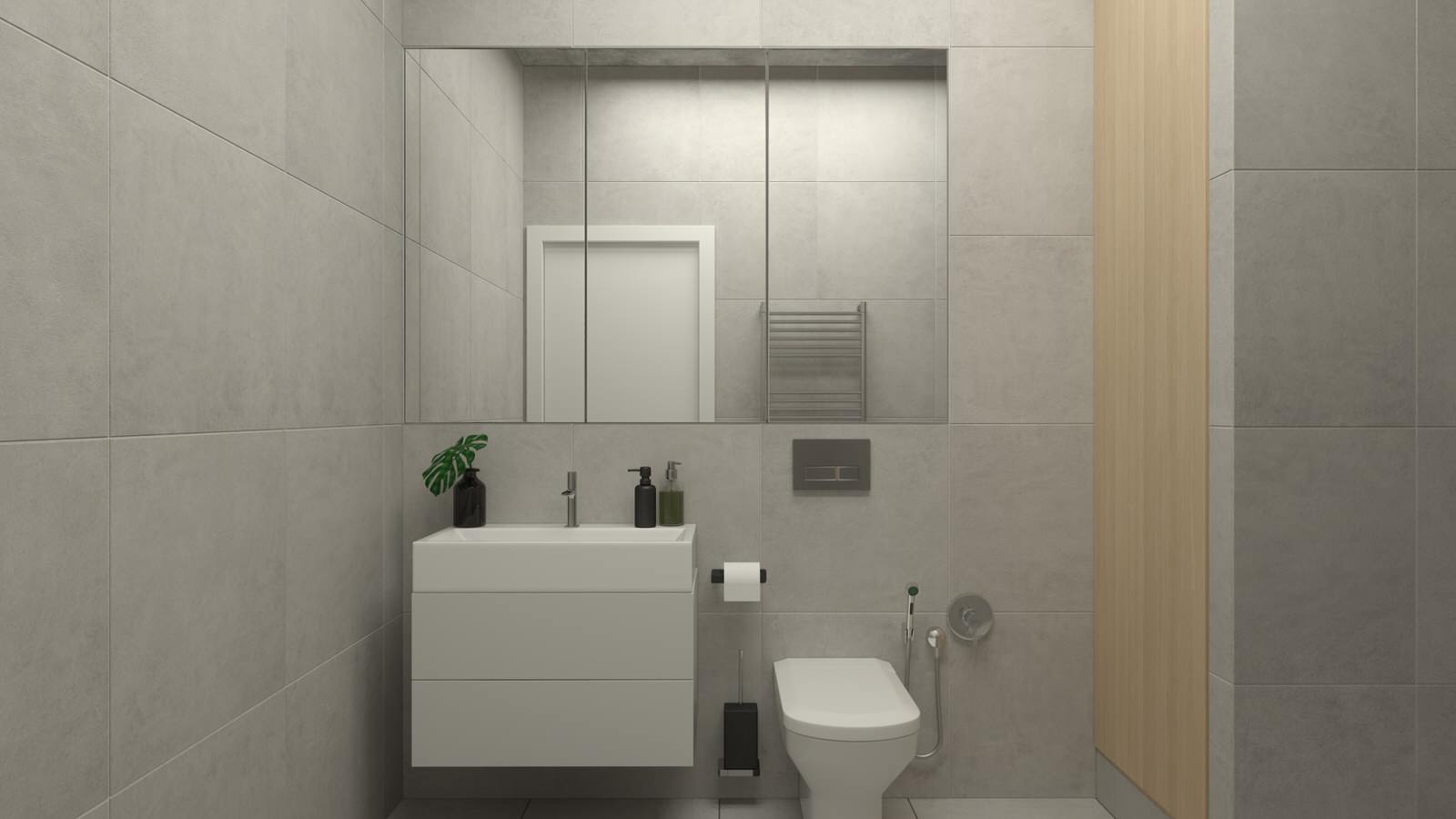 Обложка проекта: Серые тона в интерьере - современно и стильно