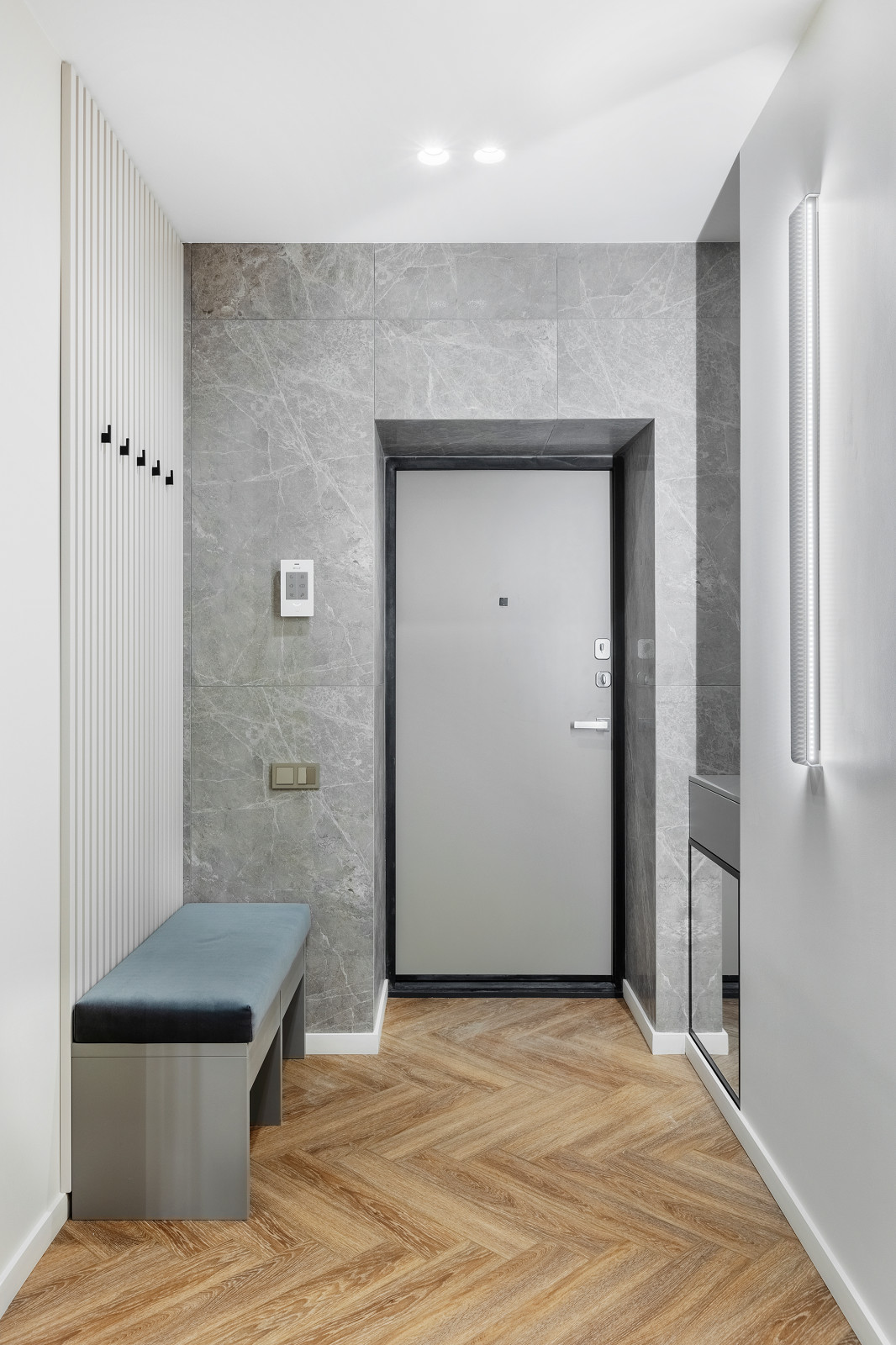 Реализованный проект квартиры 100кв.м в ЖК Атлантис