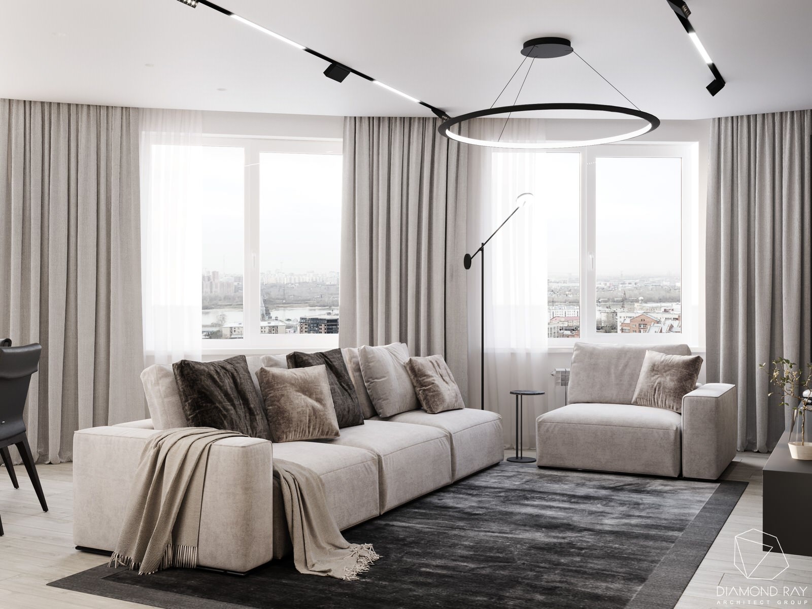 Обложка проекта: Интерьер квартиры в ЖК Флотилия 120 м2