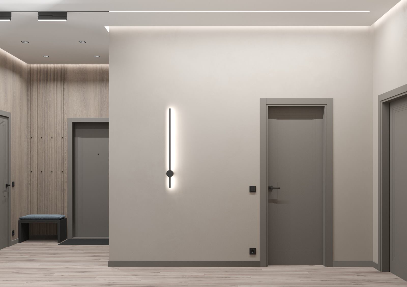 Прихожая таунхауса