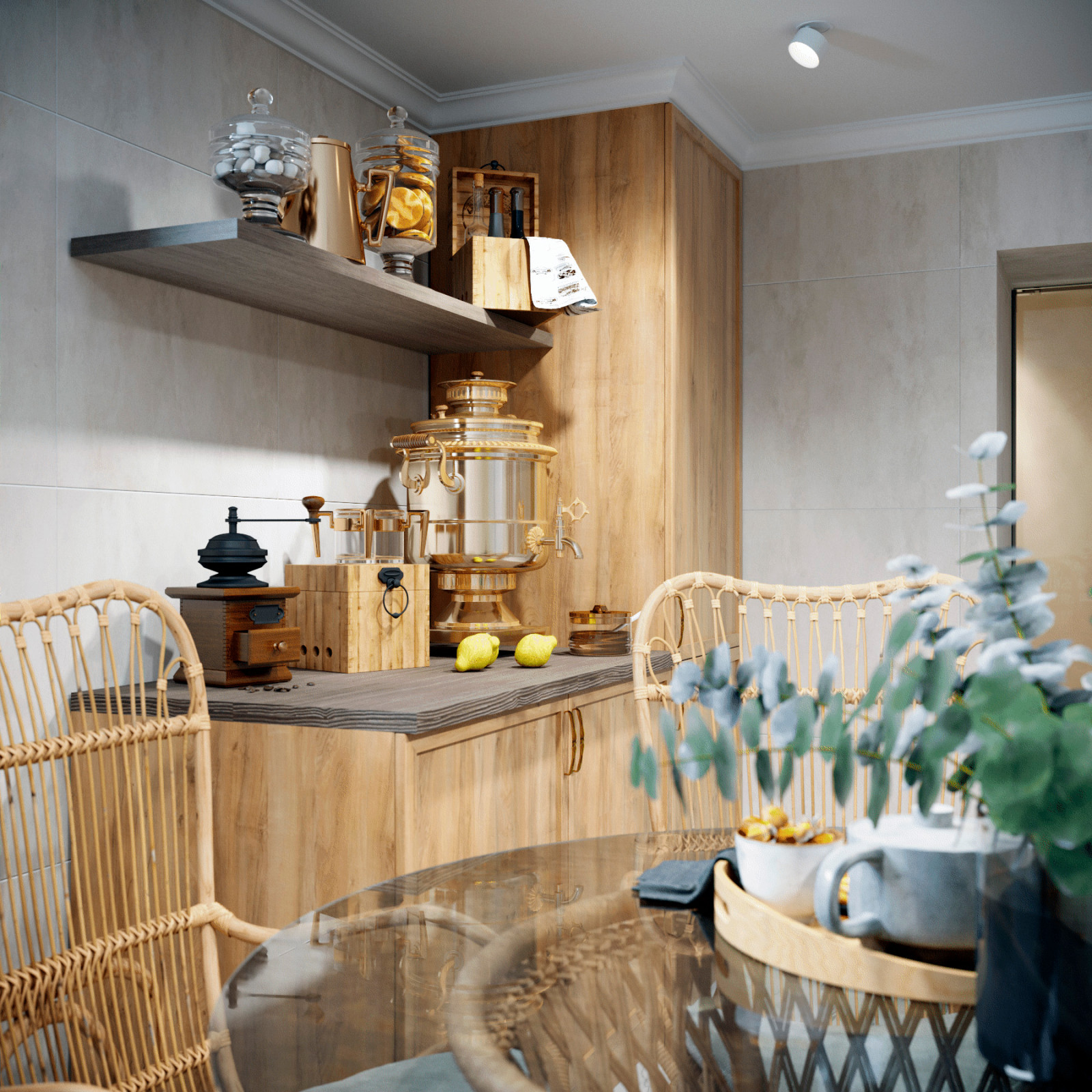 Apartment interior design in Simferopol