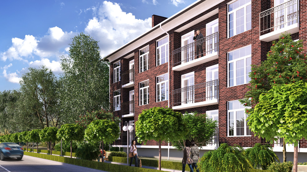 Визуализация многоквартирных домов