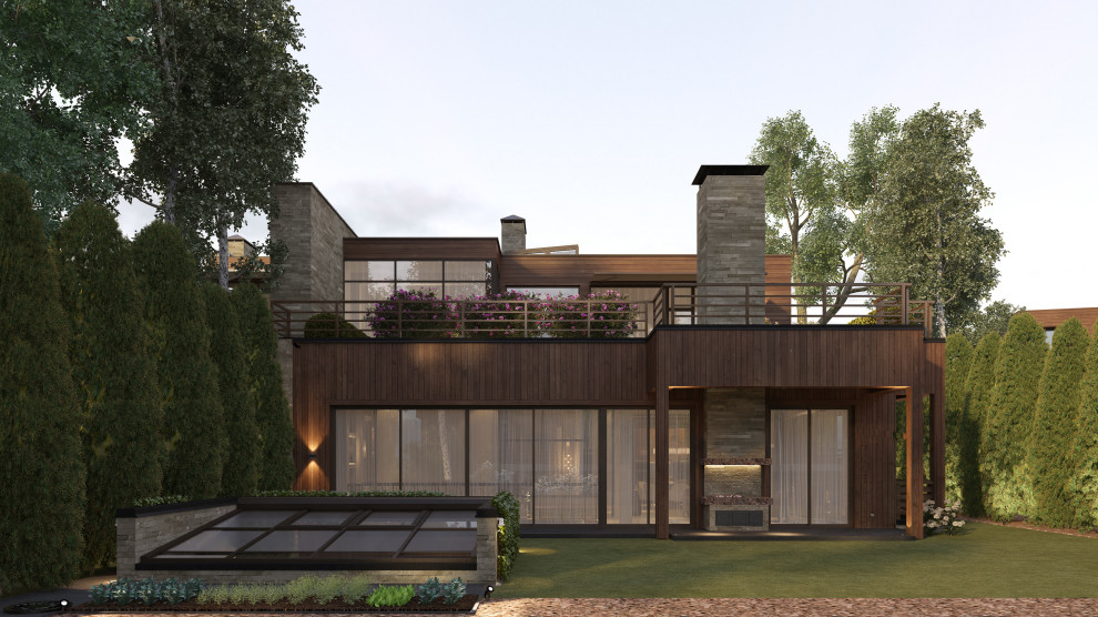 Загородный дом в современном стиле