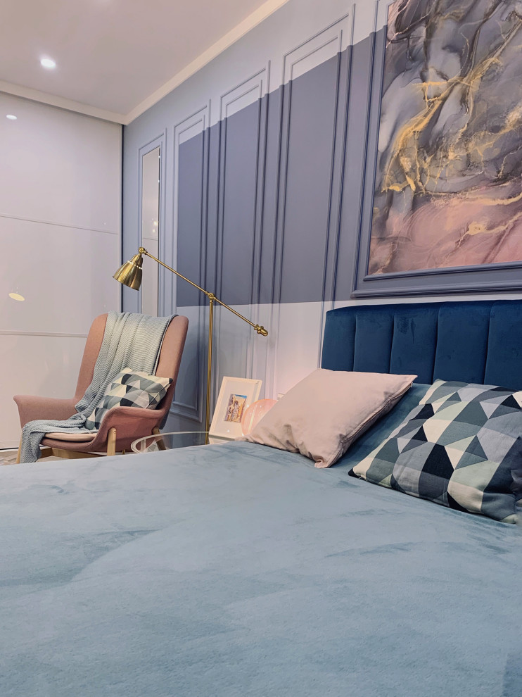 Нежная спальня для молодой пары