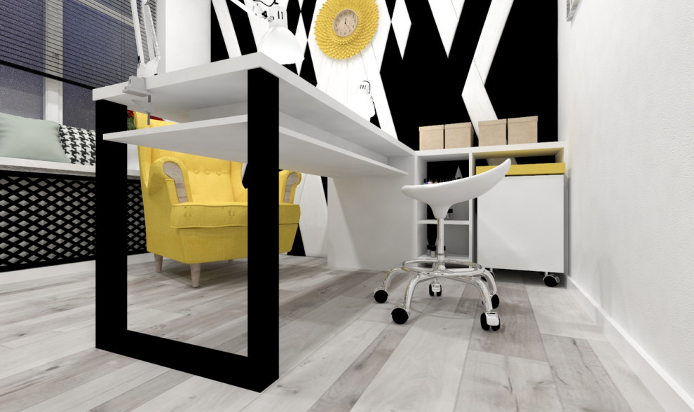 Визуализация маникюрного кабинета, для солнечной девушки