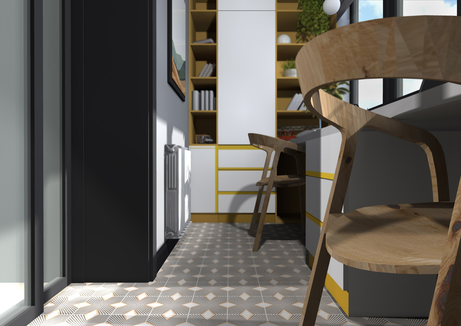 Солнечная детская для двух мальчишек