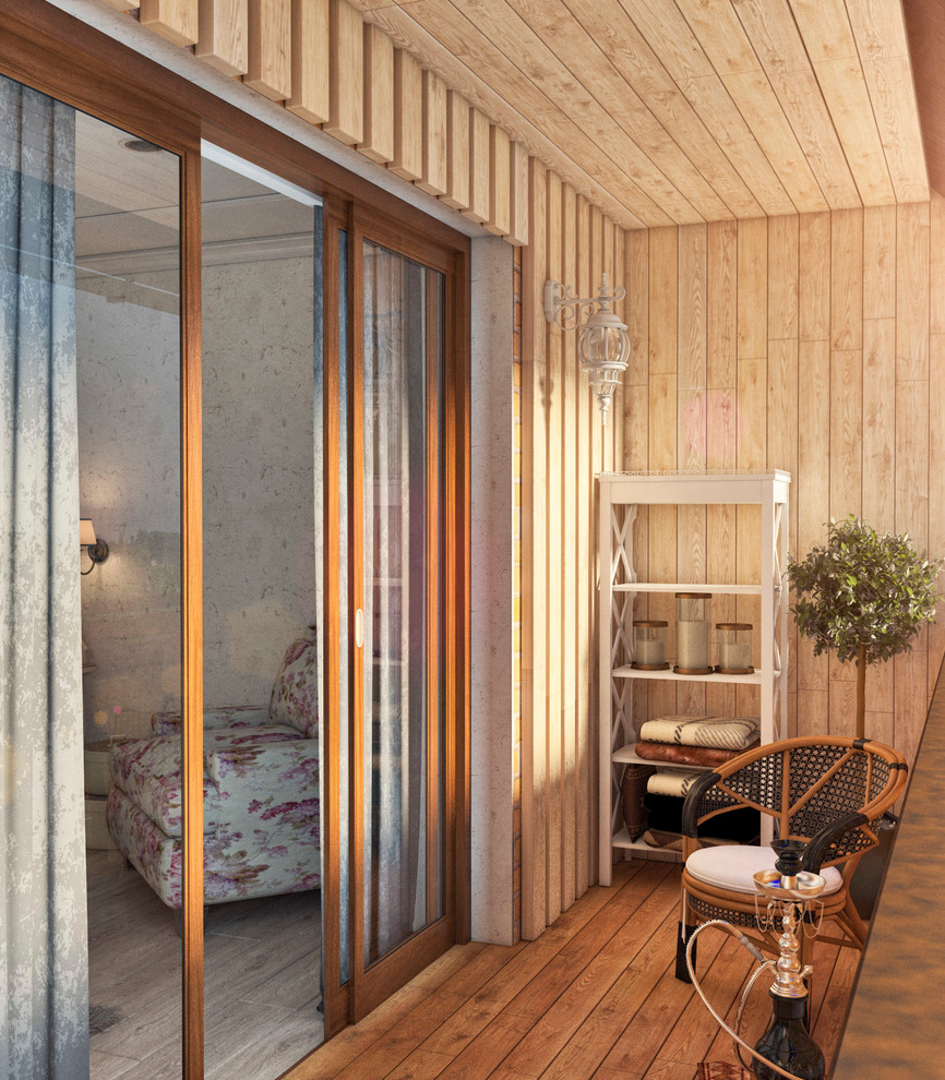 Интерьер трёхкомнатной квартиры. Лофт.