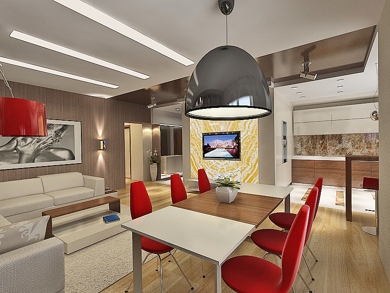 Обложка проекта: Квартира в ж.к. Снегири.