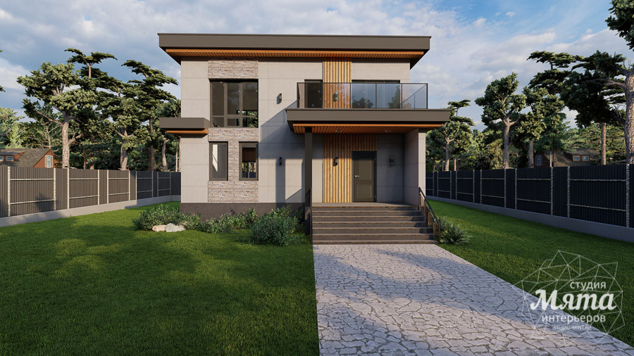 Дизайн фасада дома