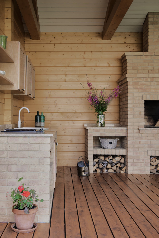 Загородный дом из бруса