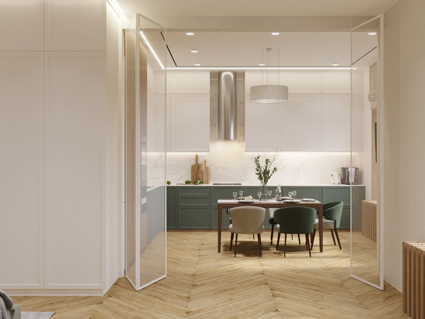 Обложка проекта: Квартира для молодой семьи с двумя детьми