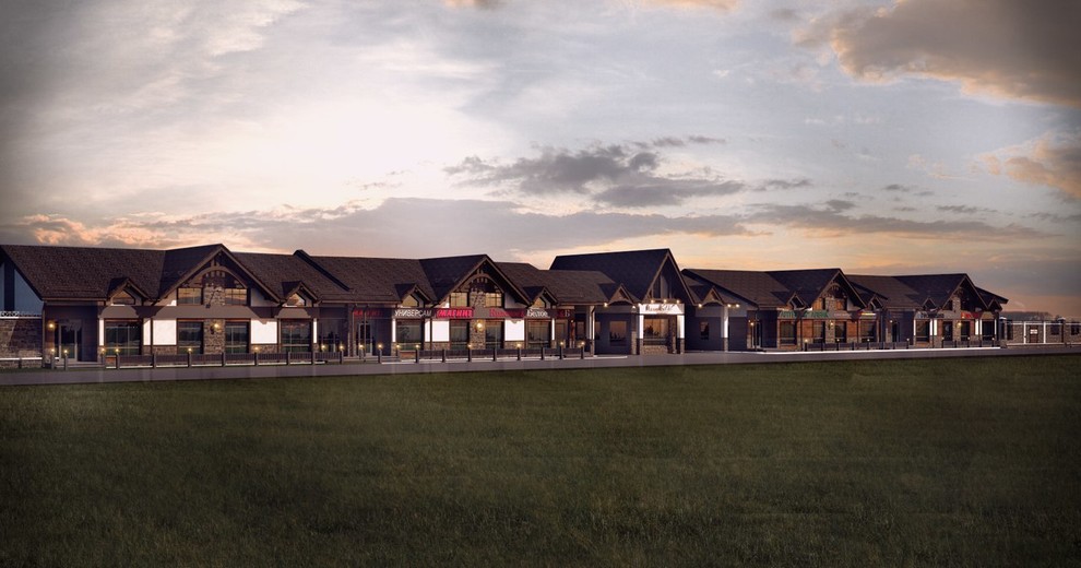 Проект въездной группы "Малинки  Village"