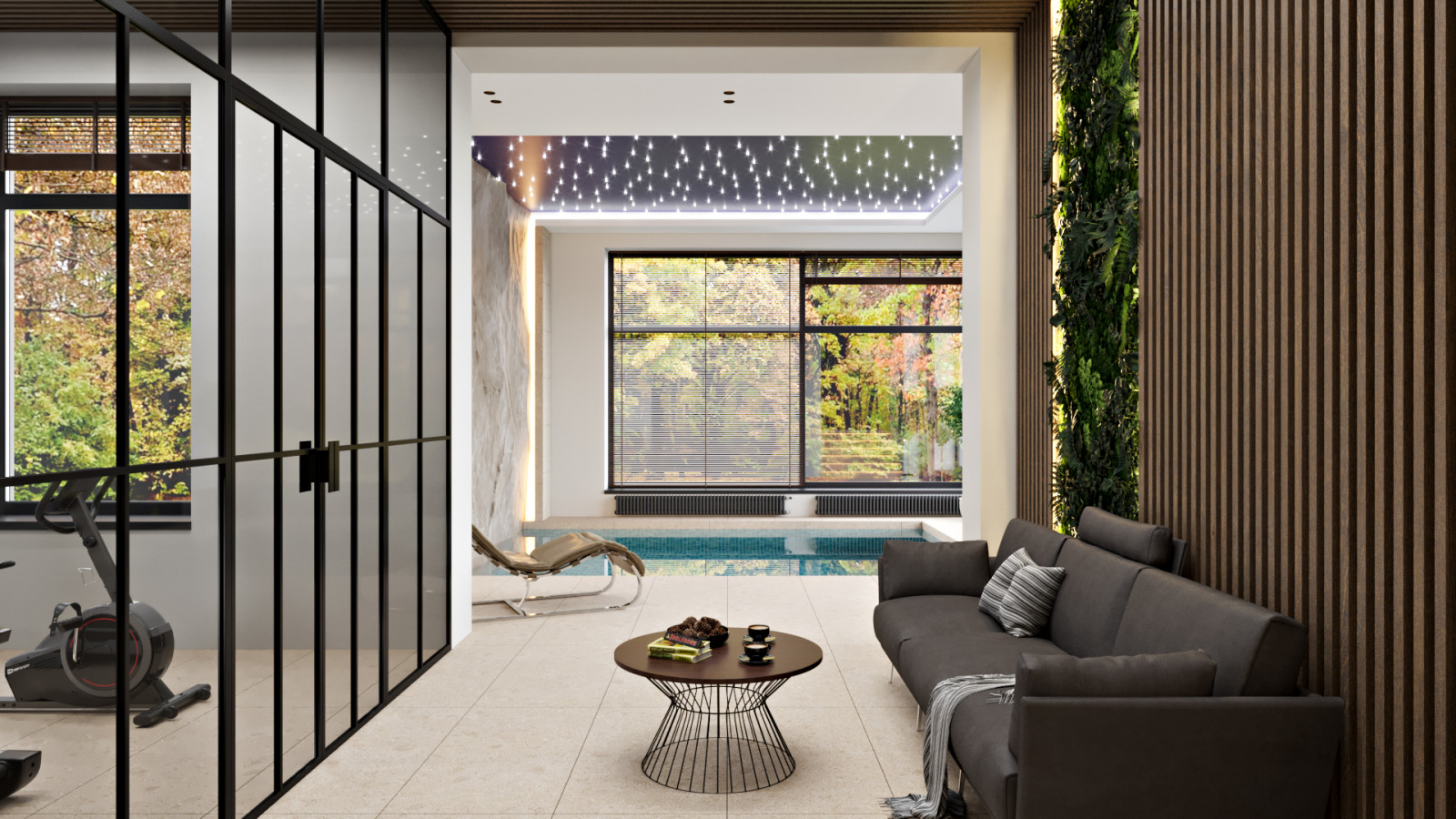 Дизайн интерьера индивидуального жилого дома. КП "Павлово"