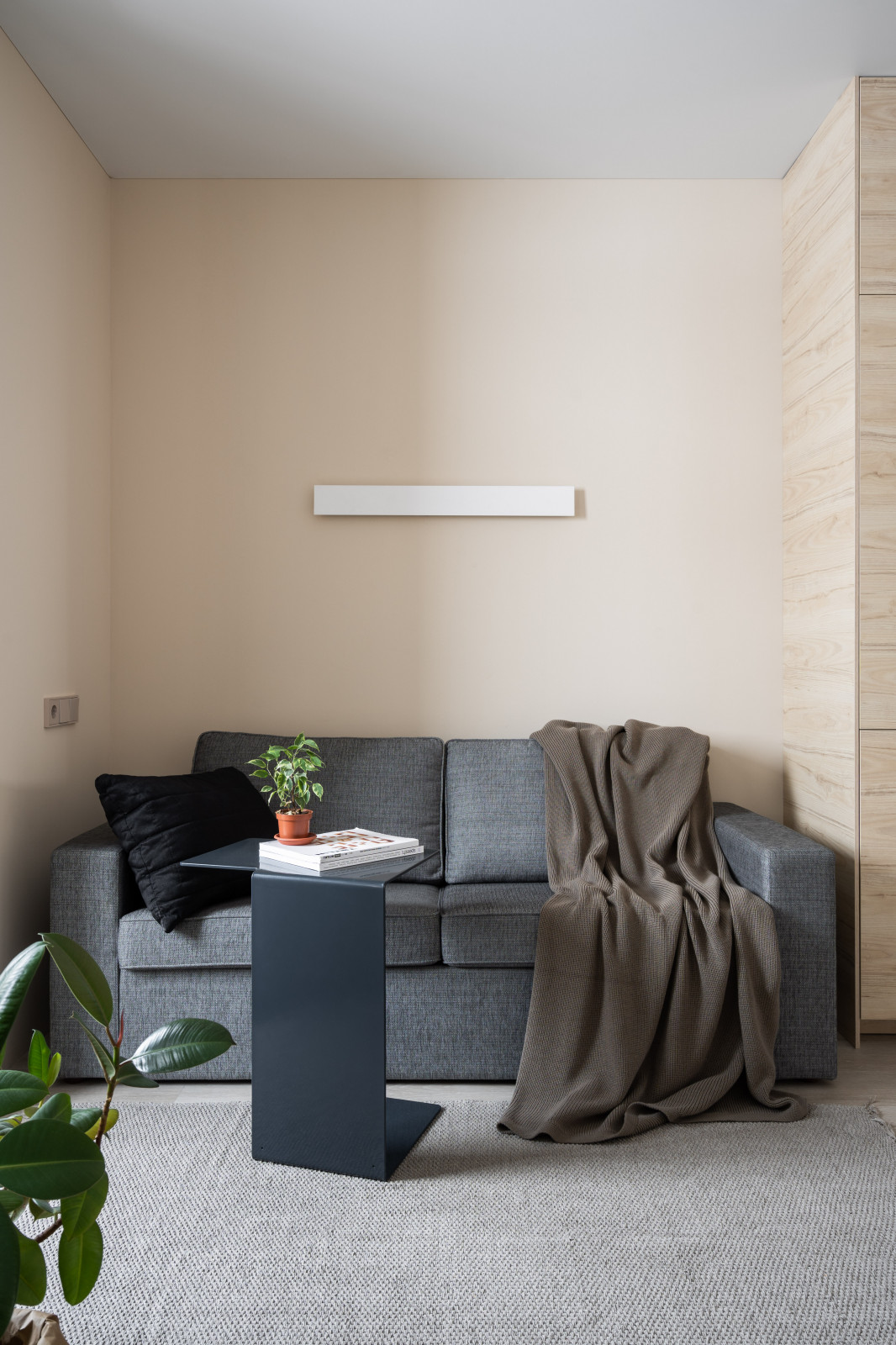 Houzz тур: 24 кв.м — студия с розовой прихожей и видом на Неву