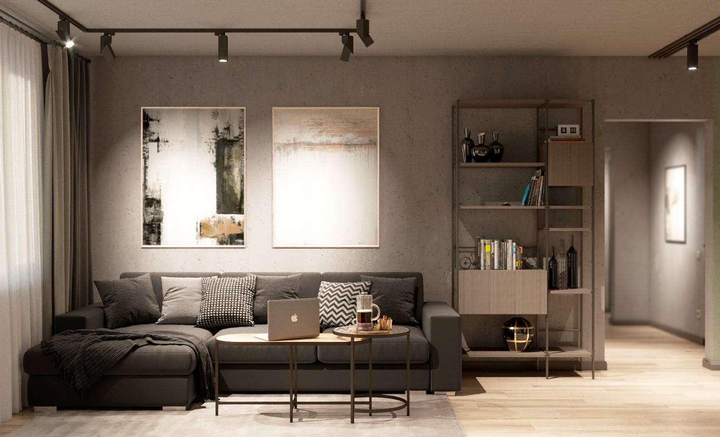 Интерьер в пещерном стиле